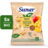 SUNAR BIO Chrumky Mini oceán mango 5 x 18 g