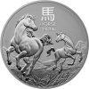 Strieborná investičná minca Year of the Horse Rok Koňa Lunárna 1 Kg 2026