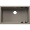 Blanco Etagon 700-U Granitový drez bez príslušenstva (Colour Unit) pod pracovnú dosku, tartufo 527769