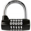 Zámok U profil 5-DIGIT, OXFORD (priemer čapu 7 mm, čierny)
