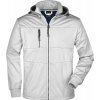James & Nicholson | JN 1078, Pánska 3-vrstvová softshell bunda, biela - modrá navy, 3XL