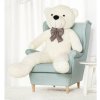 Majlo Toys Plyšový medveď Kvído 160 cm biely