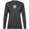 Fox Racing x Trek Fox Racing x Trek dámsky cyklistický MTB dres s dlhým rukávom Ranger, čierny - XS XS