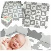 Mata piankowa kojec podlahová vzdelávacia penová puzzle 162 x 162 cm veľká