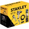 Sada pneumatického príslušenstva 8 dielna (s rázovým uťahovákom) STANLEY - Kompresory 9045769STN