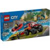 LEGO City 60412 Hasičské auto 4x4 a záchranný čln (60412)
