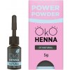 OKO Power Powder Henna – prášková henna na obočie 5 g Barva: Natural Brown