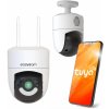 Vonkajšia otočná kamera EasyCam WiFi Tuya 3MP EC-3PT4DL