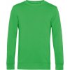 B&C | Inspire Crew Neck, Pánska mikina, zelená apple, XS