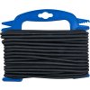 CONNEX PP Lano gumové 6 mm × 15 m, čierne, navíjač DY2701857