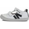 Chlapčenské kožené poltopánky D.D.step H078-361B white 26-37