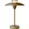 | Halo Design 746149 - LED stmievateľná nabíjacia lampa MINI STEPP LED/1,8W/1600 mAh IP44 mosadz | 746149