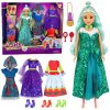 Anlily fantasy bábika s prezlečením, šatami a doplnkami 30 cm