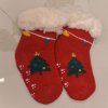 Detské zateplené termo ponožky VIANOČNÝ STROMČEK 0-2Y