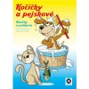 Omaľovánka A5 - Mačičky a psíkové