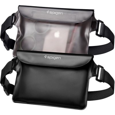 Spigen Aqua Shield WaterProof Waist Bag A620 2 Pack Black + Transparent Black AMP04531