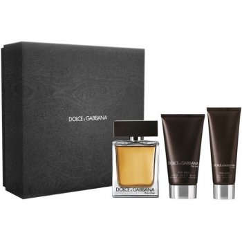 Dolce & Gabbana The One for Men EDT 100 ml + balzam po holení 75 ml + sprchový gél 50 ml darčeková sada