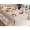 XPOSE® Obrus STRIPE - béžový 155x220 cm,
