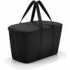 Termo taška COOLERBAG black z polyesteru a termo vložky 44,5x24,5x25 cm v čiernej farbe, Reisenthel