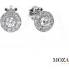 MOZA gold Diamantové náušnice MG2016 Farba Zlata: biele Au
