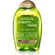 OGX Teatree Mint Extra Strenght šampón 385 ml