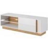 ARCO - CITY biely lesk 138, TV-stolík