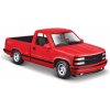 Maisto Chevrolet 454 SS Pick-up 1993 Červený 1:24