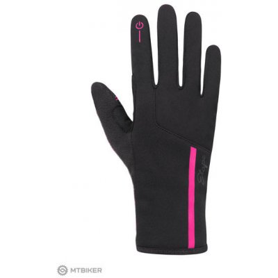 Etape Diana WS+ dámske rukavice, čierna/ružová L