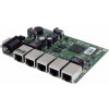 MikroTik RouterBOARD RB450Gx4, 1 GB RAM, IPQ-4019 (716 MHz), 5× GbE, 802.3af/at, licencia L5