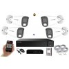 MS AI hybrid Light IP 4 kamerový set so switchom 5 Mpix WTube (6143K4B) (Monitorrs Security)