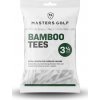 Masters Golf Bamboo Tees 3 1/4 White Bag 15ks biela