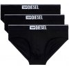 SPODNÁ BIELIZEŇ DIESEL UMBR-ANDRETHREEPACK UNDERPANTS BLACK