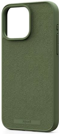 Púzdro Njord Suede MagSafe iPhone 15 Pro Max Olive