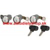 Citroen BERLINGO 11/02- 3x zámok dverí + 2x kľúč