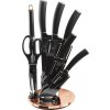 BerlingerHaus sada nožov v stojane 8ks BH-2421 Black Rose
