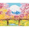 ZUTY Maľovanie podľa čísel - ČEREŠNE NA HORÁCH Rámovanie: vypnuté plátno na rám, Rozmer: 40x50 cm