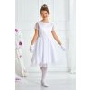 Fashionkids Dievčenské šaty LAYLA M/438 Farba: Ecru, Veľkosť: 146