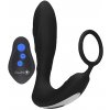 Ouch! E-stim & Vibration Butt Plug with Remote Black