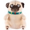 Miś Gustaw Veľký Pes Mops Max béžový 50 cm