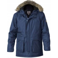 D555 bunda pánska LOVETT zimná parka tmavo modrá