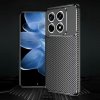 Xiaomi 14T Carbon Fiber Texturované nárazuvzdorné puzdrá na telefón TPU Black