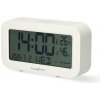 Nedis CLDK2005WT - Digitálne hodiny s budíkom, teplomerom a vlhkomerom, napájanie 2xAA, biele CLDK2005WT + záruka 3 roky zadarmo