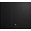 Indukčná varná doska Beko HII64500UFT s prepojenou zónou, jednoduché ovládanie, 60 cm, čierna