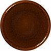 Secret de Gourmet KÁMEN Plochý talíř 24 cm jantarový