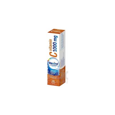 Revital vitamín C 1000 mg šumivý tbl eff s príchuťou pomaranč 1x20 ks