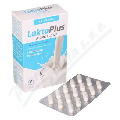 Salutem Pharma LaktoPlus 18.000 FCC LU 30 kapsúl