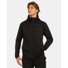 KILPI NEVIA-M Čierna pánska zateplená fleecová mikina - M