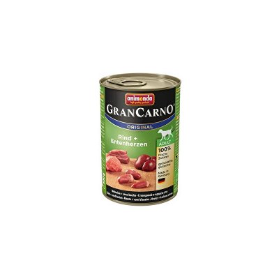Animonda Grandcarno Hovädzie/kačacie srdce Adult 0,8 kg