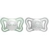 CHICCO Cumlík Physio Light silikónový nočný 16-36m, 2ks