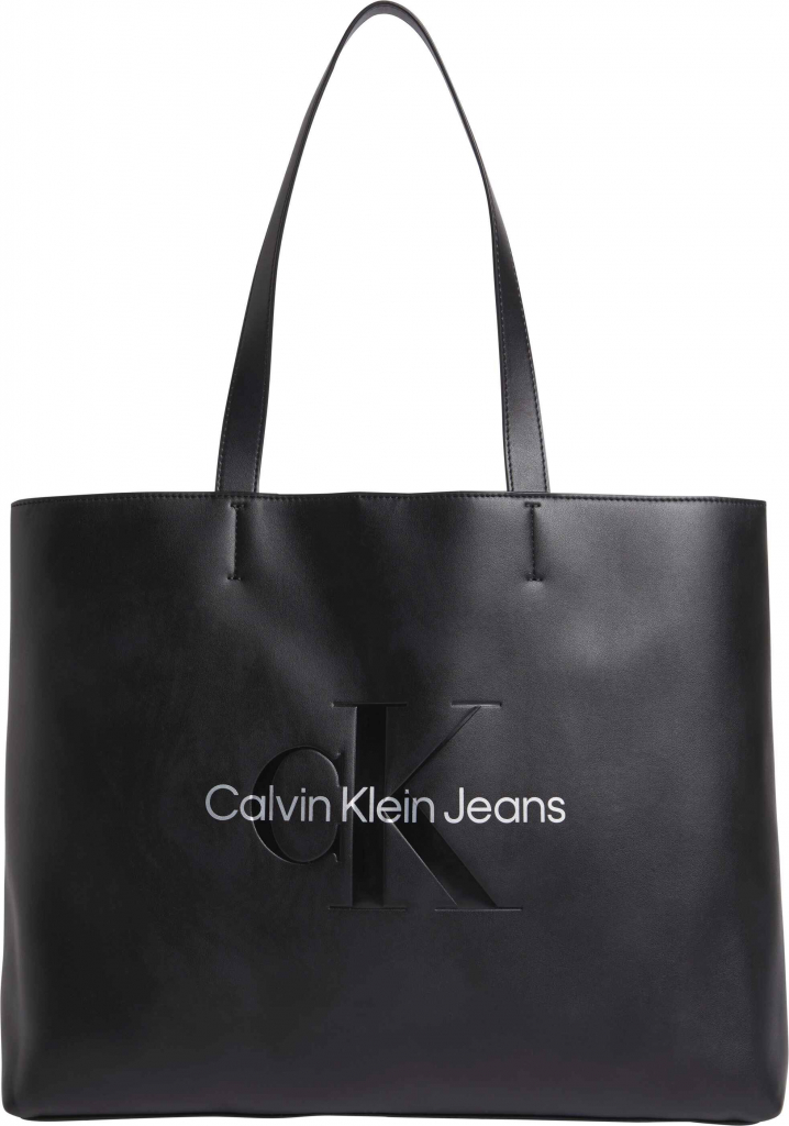 Calvin Klein Jeans kabelka Sculpted Slim Tote34 Mono K60K610825 Čierna